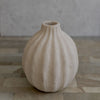 Antique Cream Pod Vase