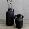 small black jug with simple handle from corcovado furniture store new zealand
