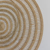 80cm diameter rattan wall sculpture from corcovado furniture store new zealand