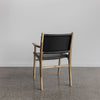 black leather carver chair by corcovado furniture store new zealand