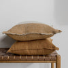 nutmeg linen scatter cushion by corcovado furiture store new zealand