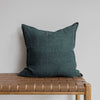 cloudburst blue linen scatter cushion from corcovado furniture store new zealand