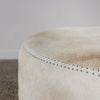 round cowhide ottoman XL by corcovado furniture store new zealand
