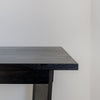black sideboard console entrance table for hallways from corcovado furniture store auckland christchurch new zealand