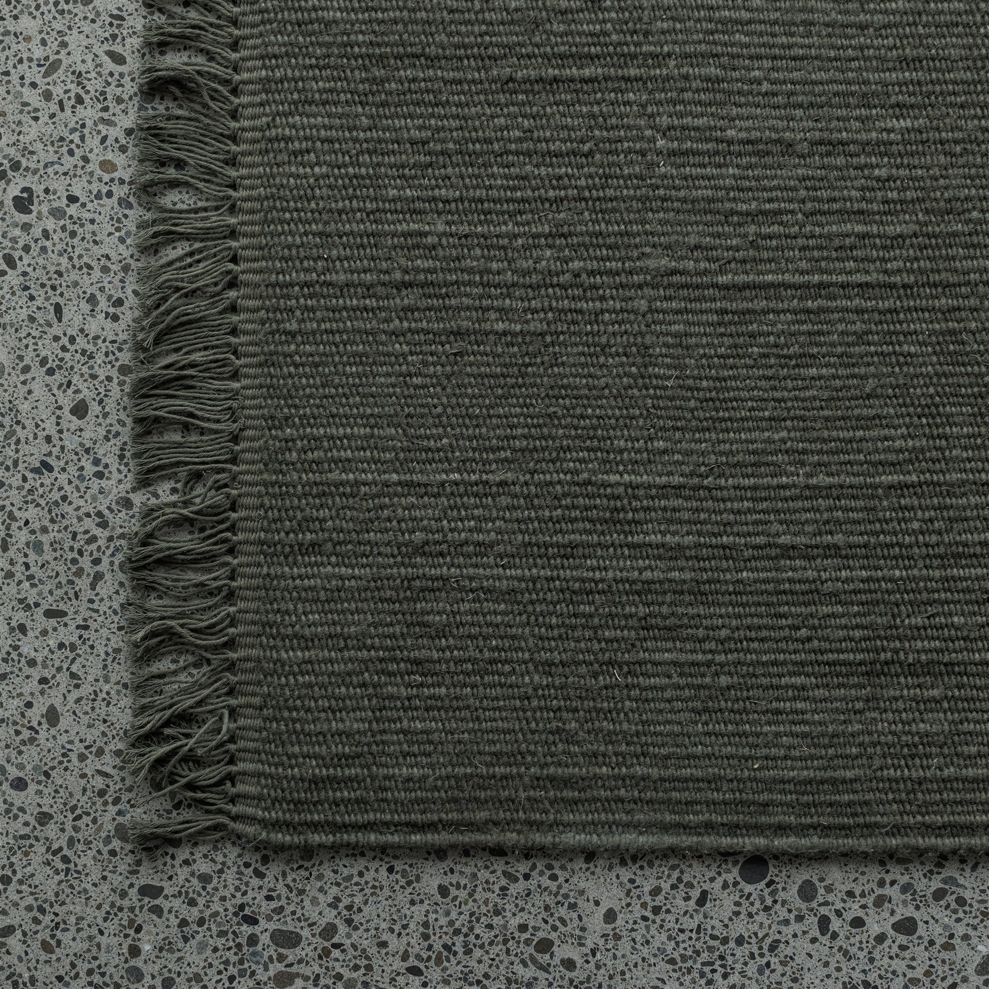 Kale Flatweave Rug - Corcovado