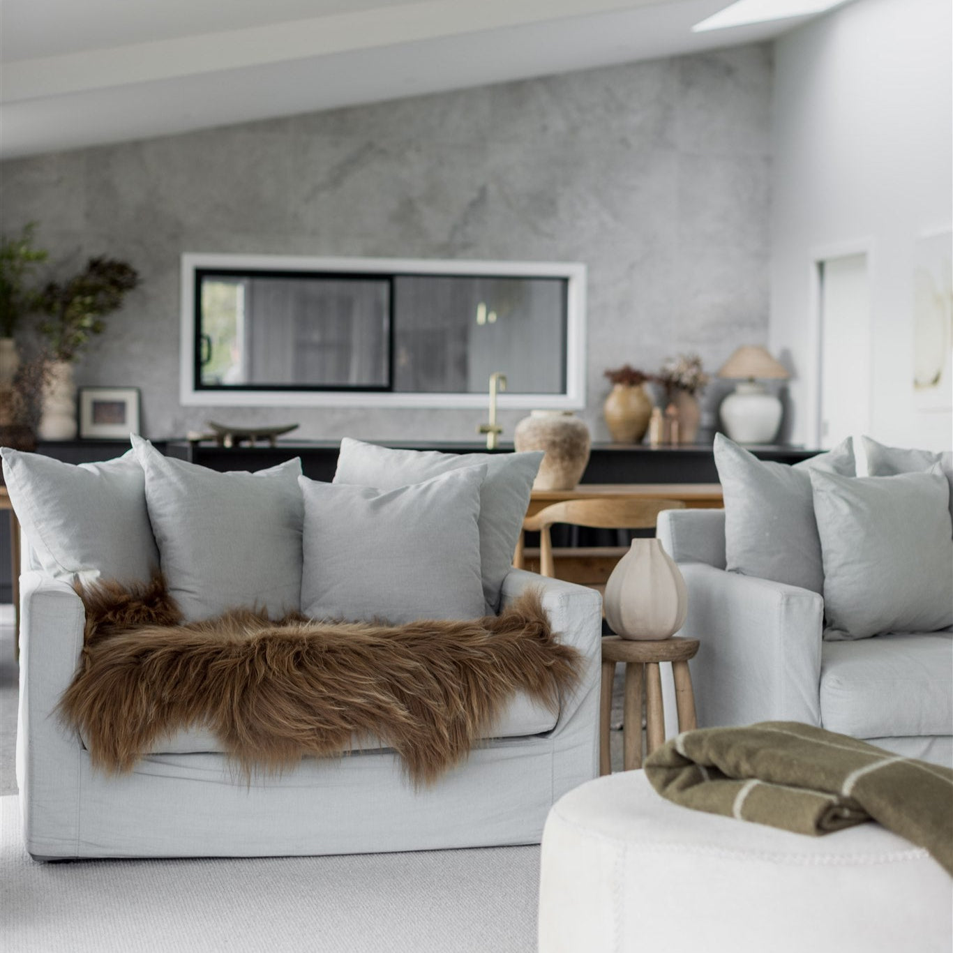 Dark Caramel Icelandic Sheepskin XL