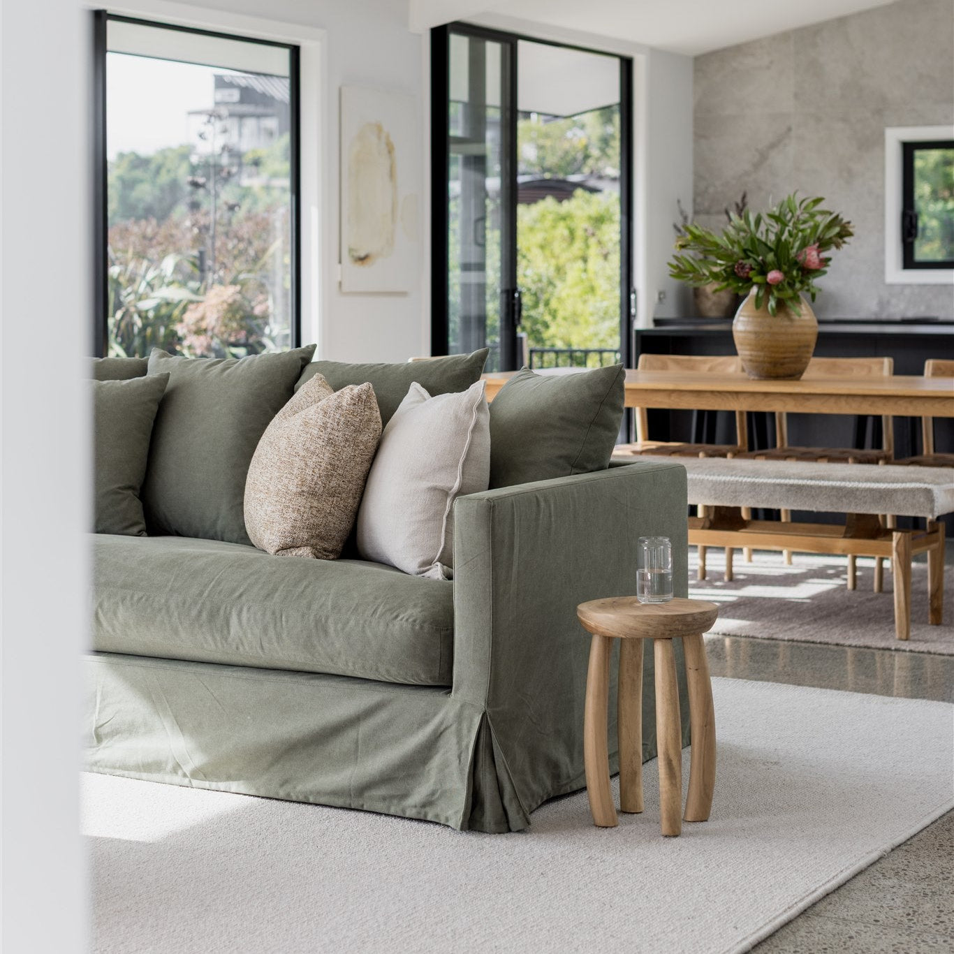 Pico Sofa (Green) (4 Seater)