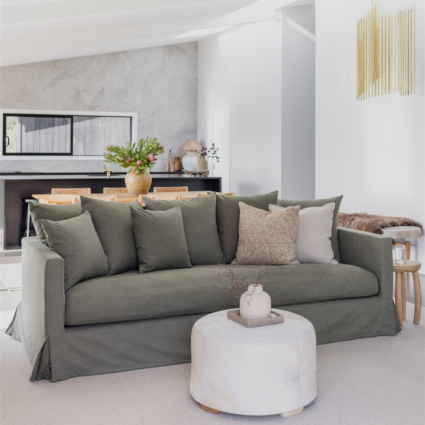 Pico Sofa (Green) (4 Seater)