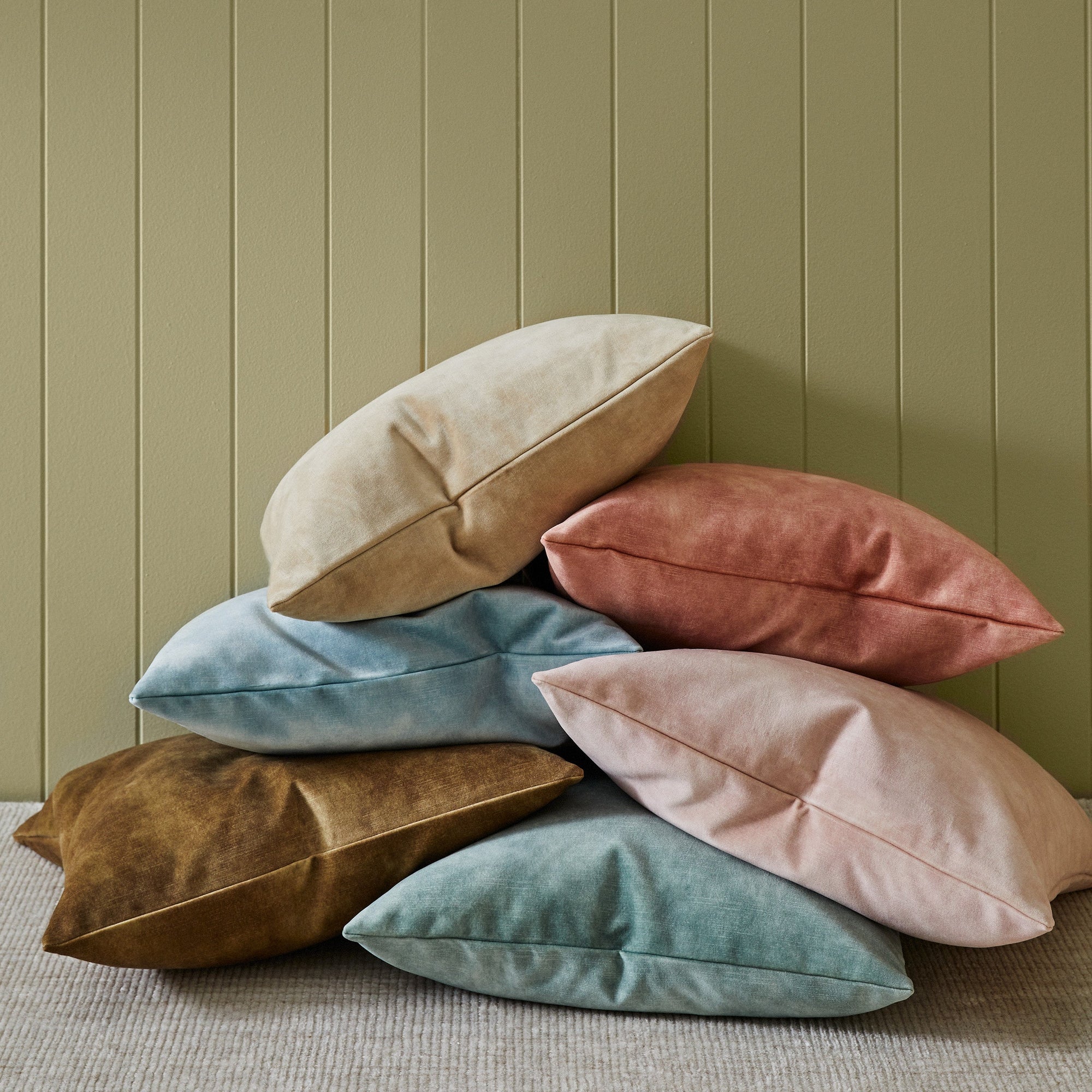 Velvet Blush Cushion 50cm x 50cm