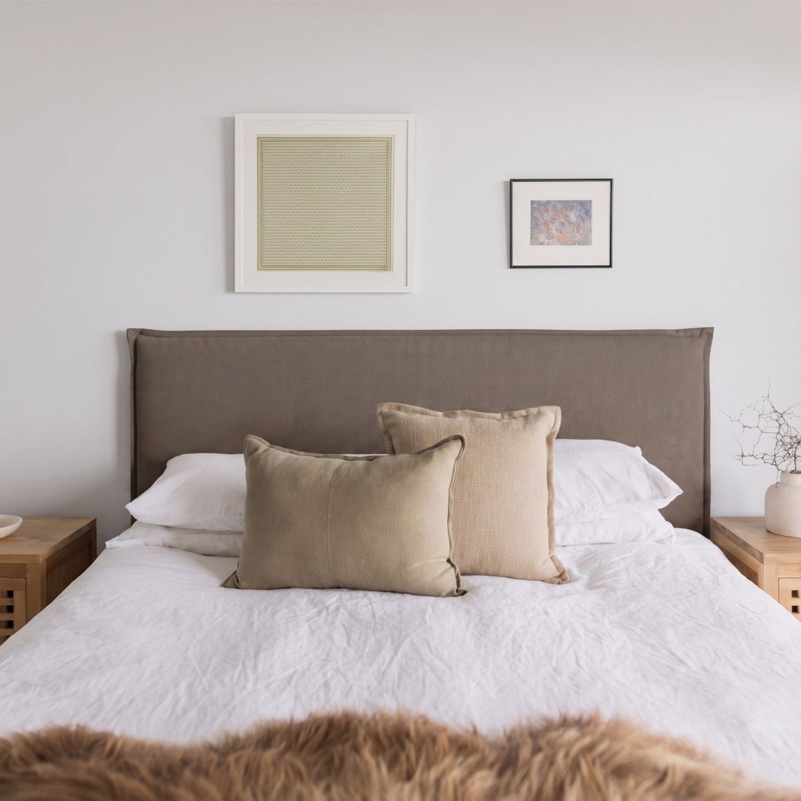 Truffle Headboard with Flange