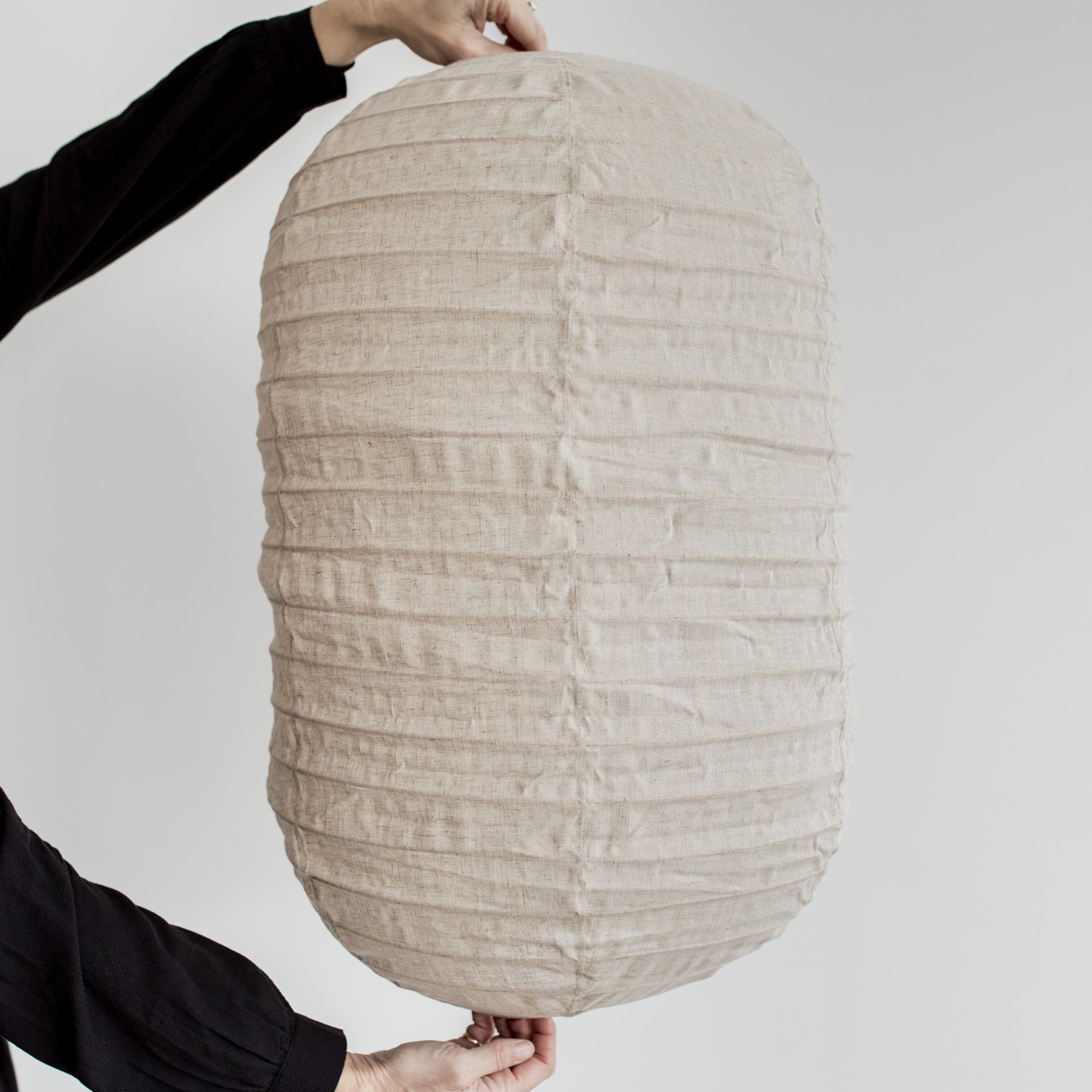 Izakaya Linen Pendant (Natural) (L)