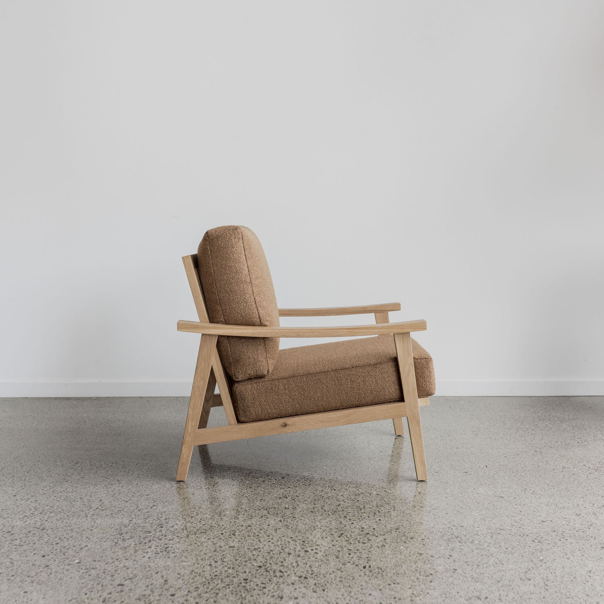 Swiss Teak Arm Chair