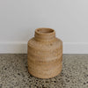 small rattan woven basket vase from corcovado furniture and homewares decor store online new zealand