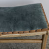 blue velvet stool bench corcovado furniture store ottoman seat auckland christchurch
