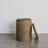 laundry basket, that can also be used as a basket for your bathroom or a rubbish basket. with a lid