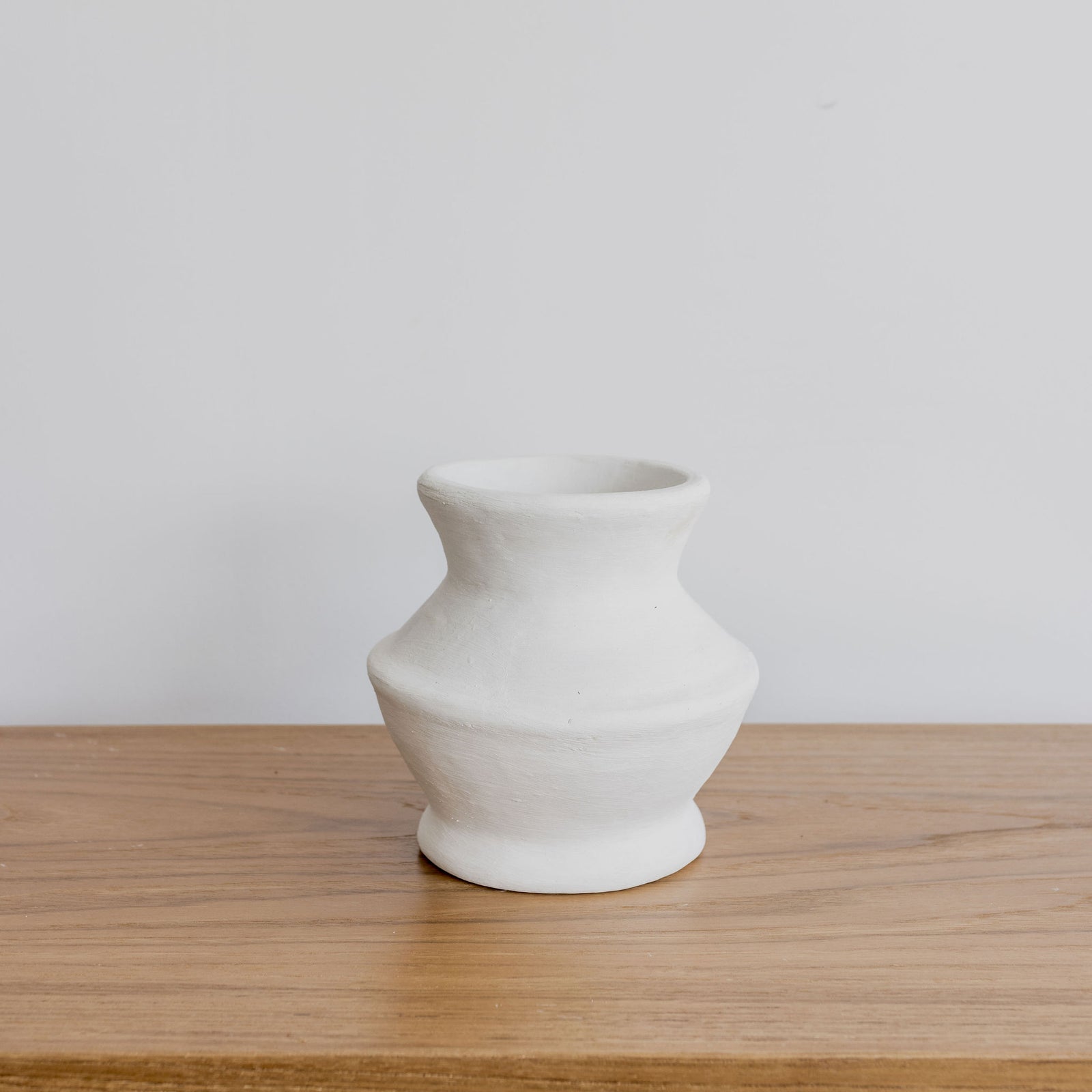 Small White Vintage Vase