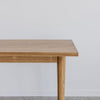 Corcovado furniture store new zealand designed this minimalist, modern wooden hallway console table in light teak wood