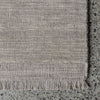 light grey rug with fringe detail from corcovado