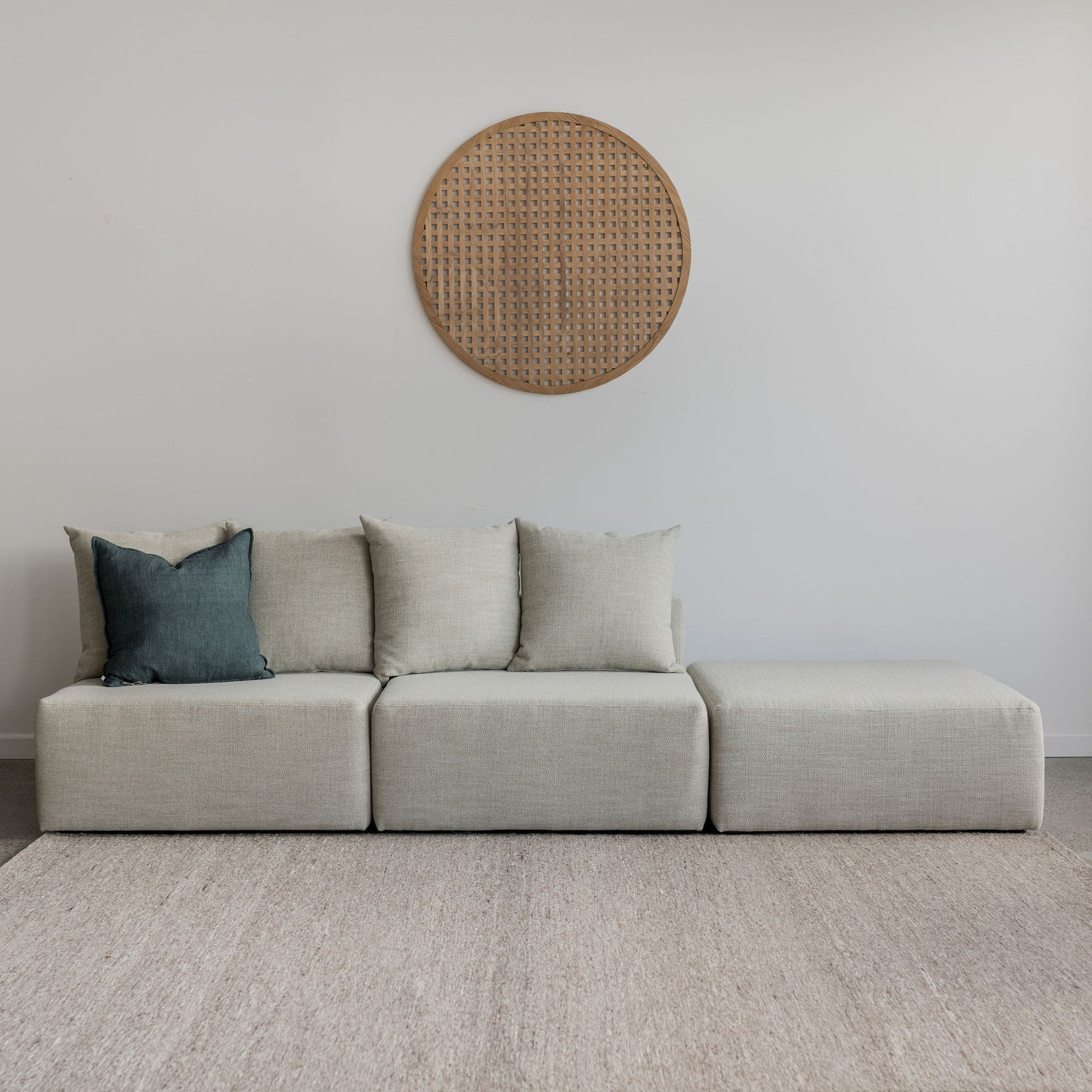 St Tropez Wooden Art Sculpture (Round)