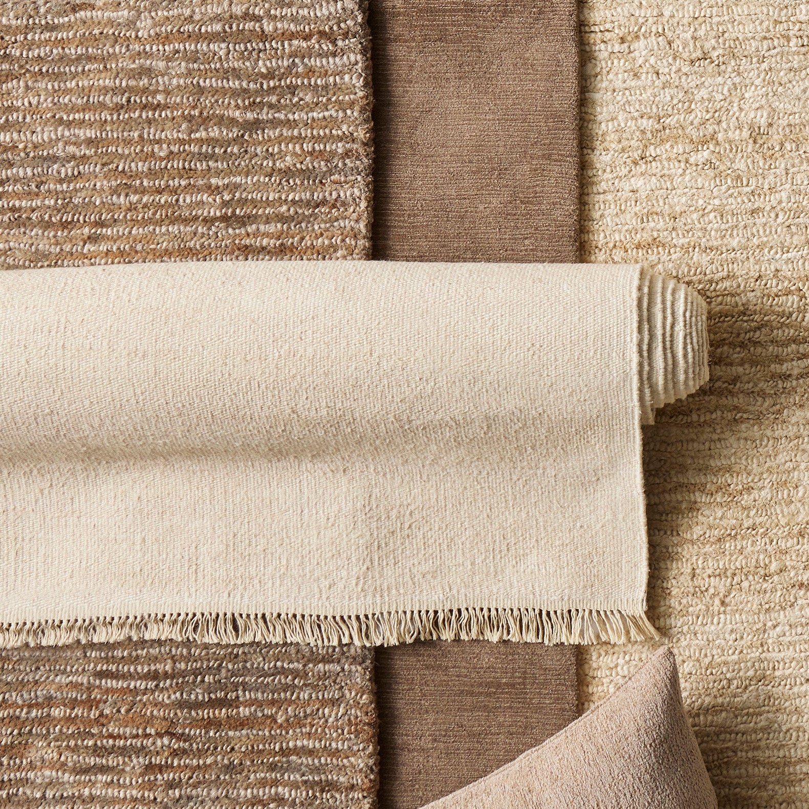 Canvas Flatweave Linen Rug - Corcovado