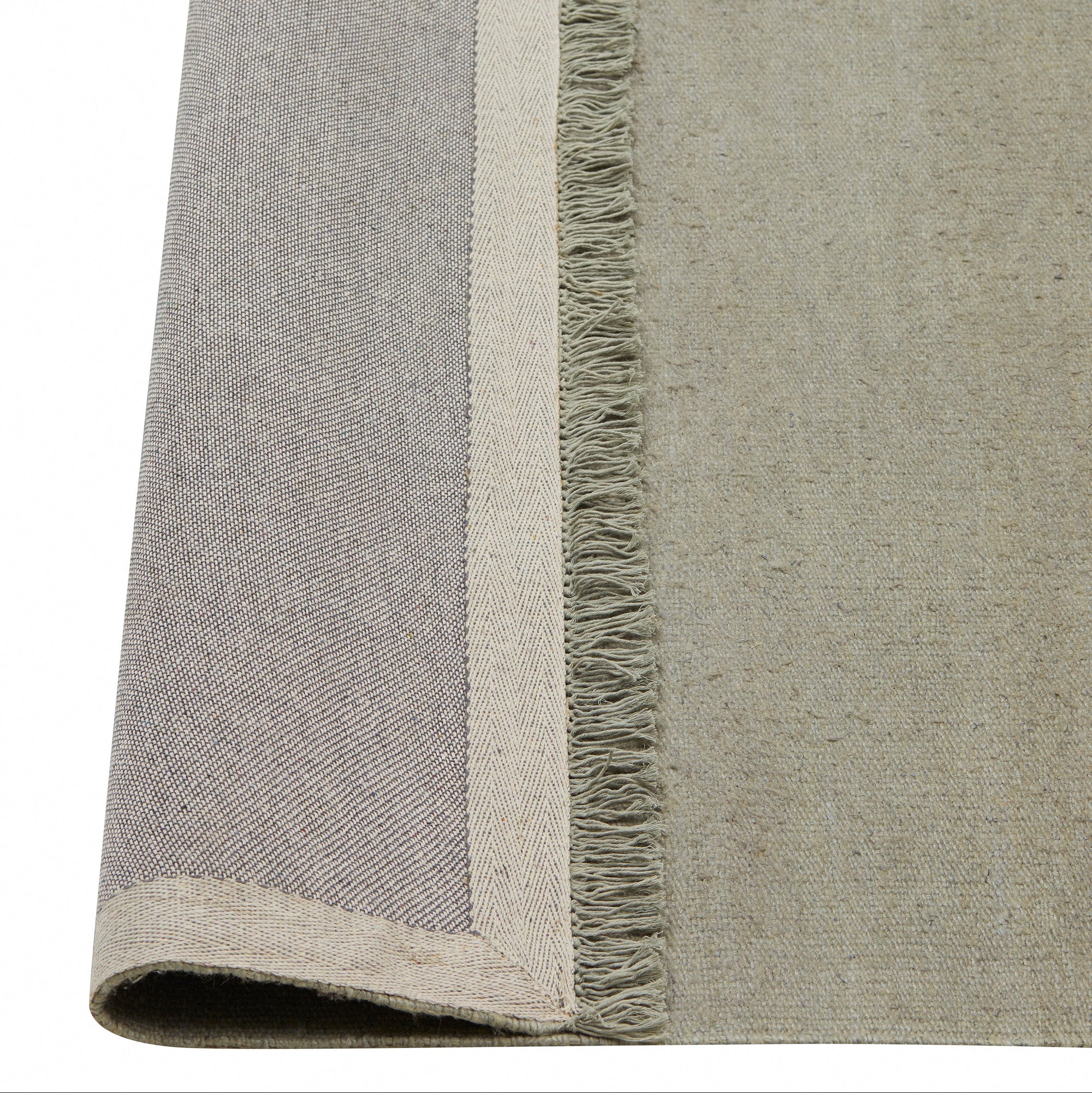 Filone Rug Flint Flatweave Linen Rug - Corcovado