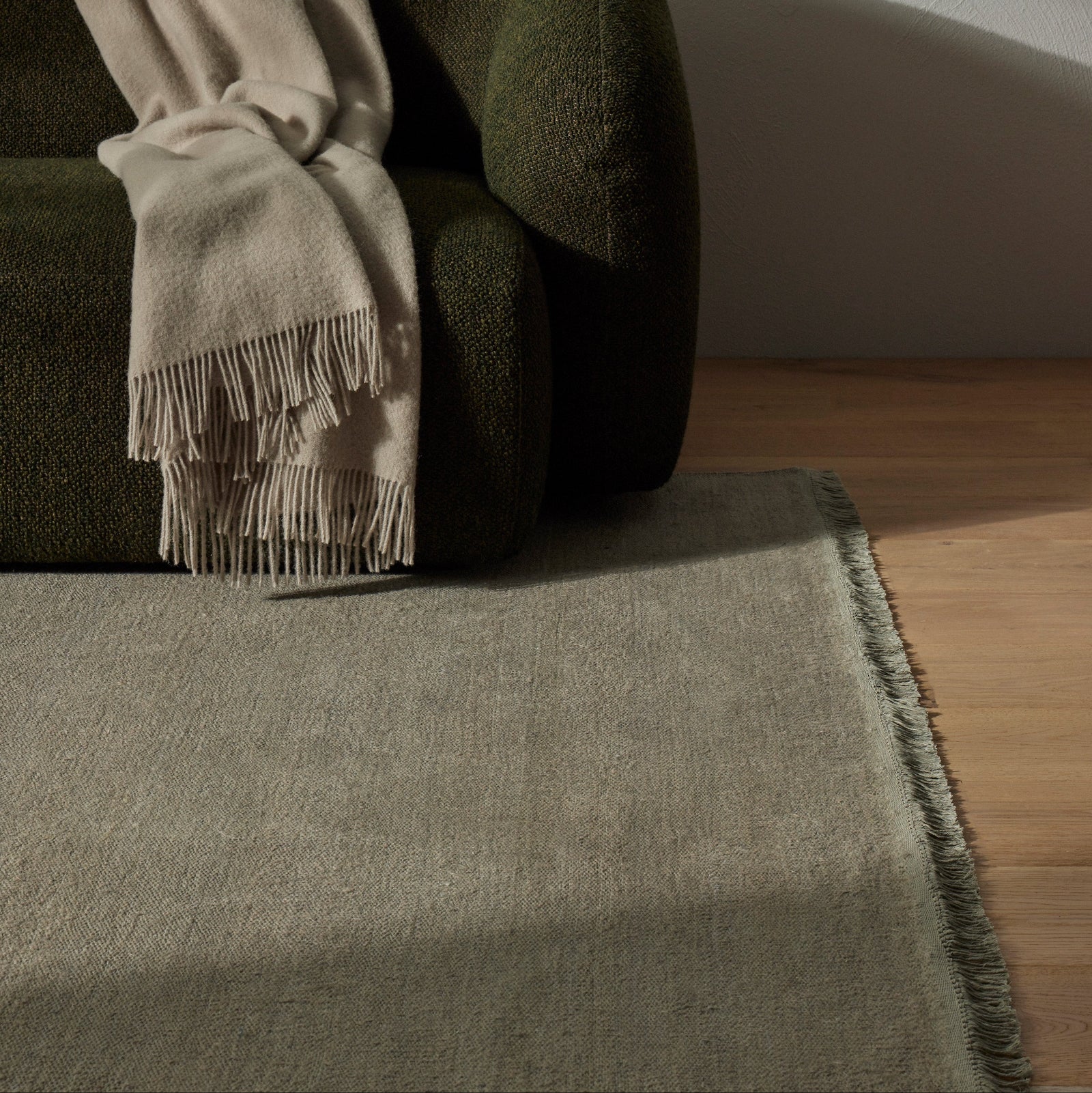 Flint Flatweave Linen Rug