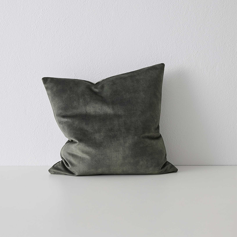 Velvet Jade Cushion 50cm x 50cm