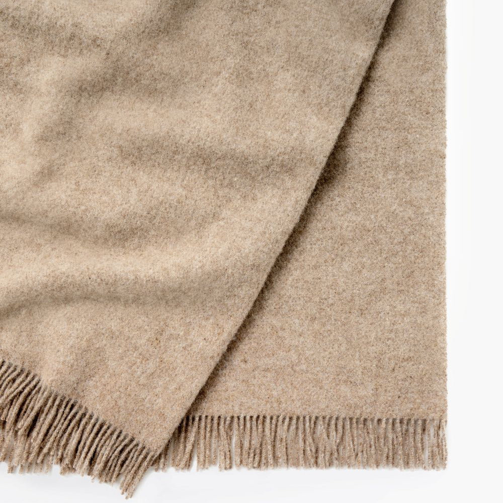 Lambswool Throw (Oak)