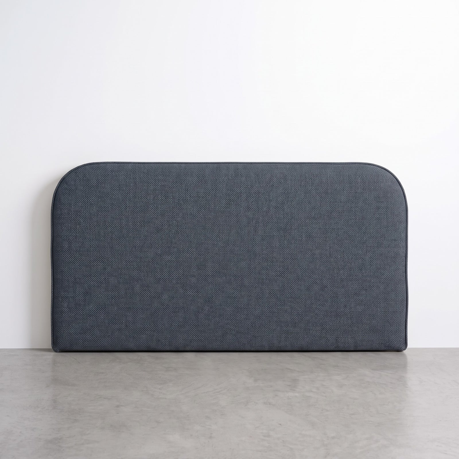 Ink Blue Soft-Curve Headboard