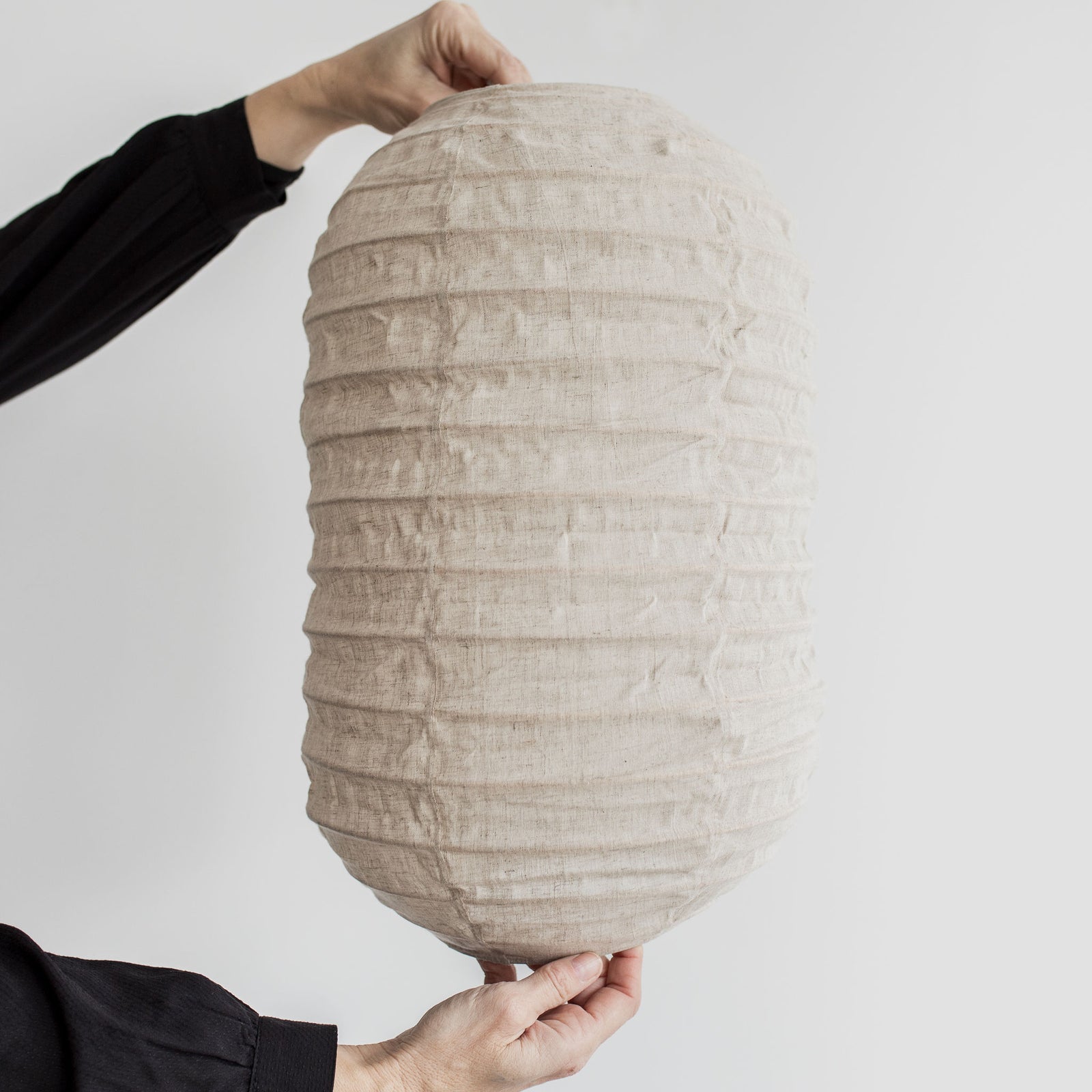 Izakaya Linen Pendant (Natural) (M)