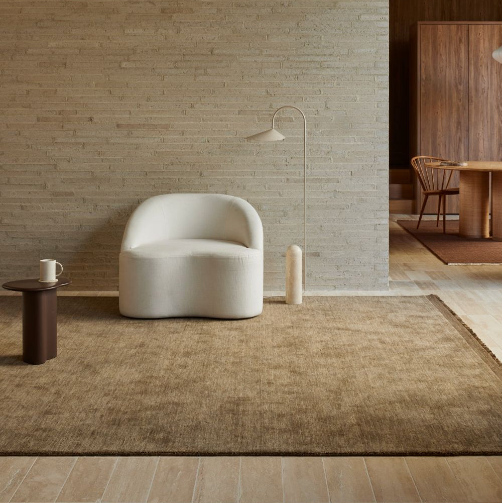 Walnut Wool Floor Rug