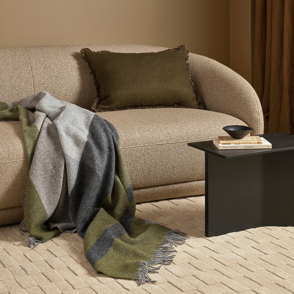 Brunswick Olive Throw Blanket