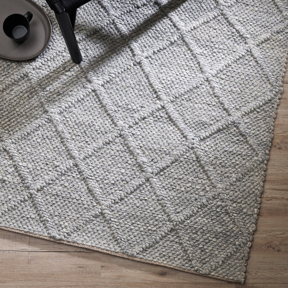 dakota silver birch floor rug by corcovado furniture store online nz