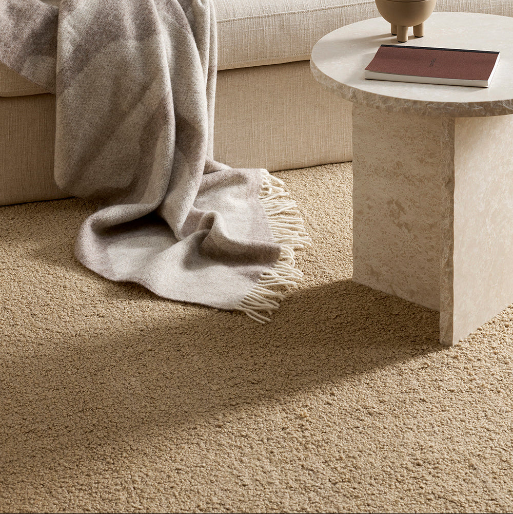 Dorset Biscuit Round Floor Rug