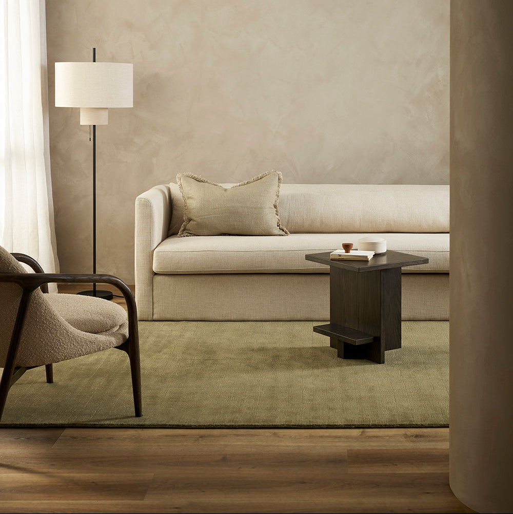 Lichen Wool Floor Rug