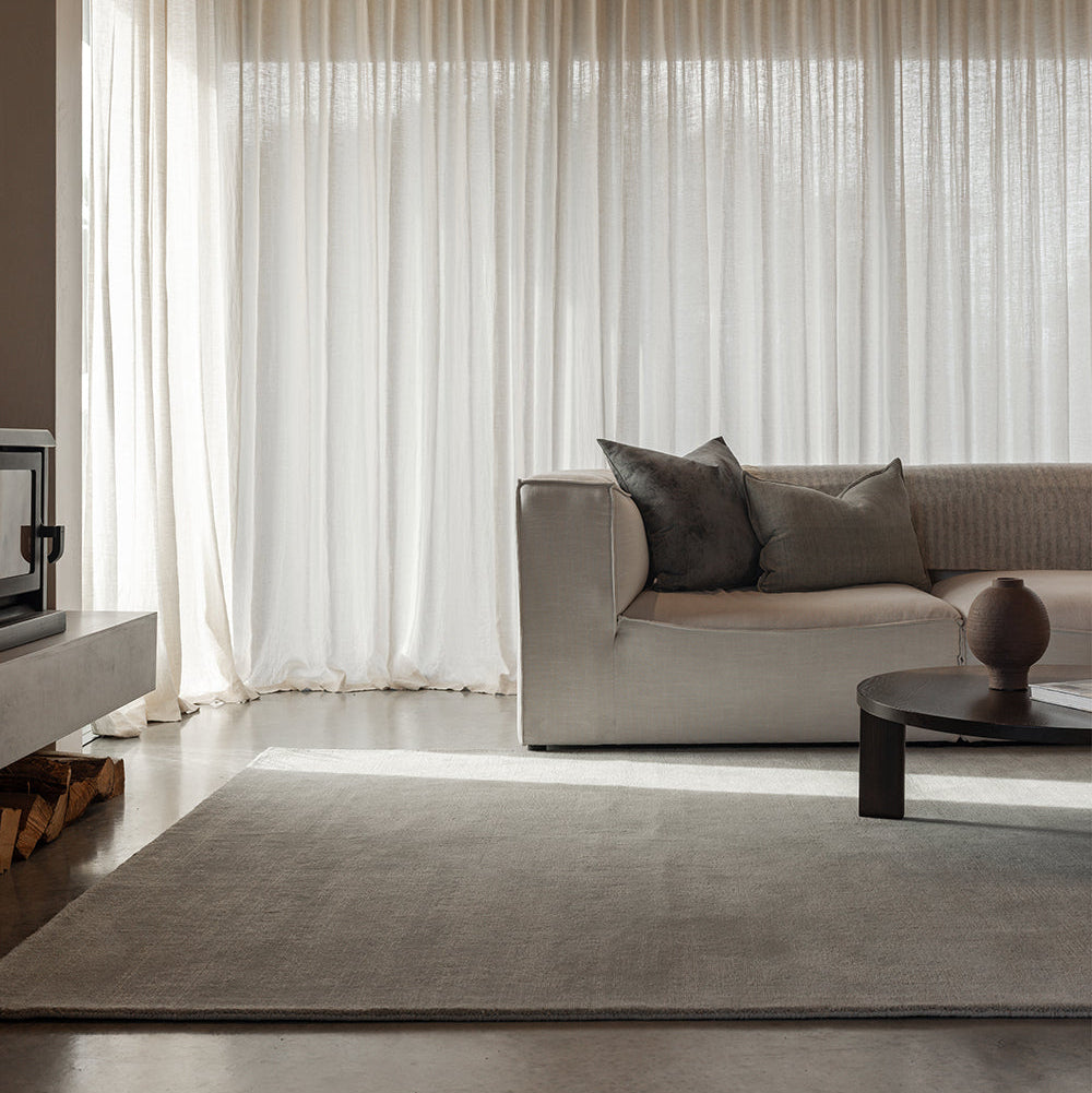 Slate Wool Floor Rug