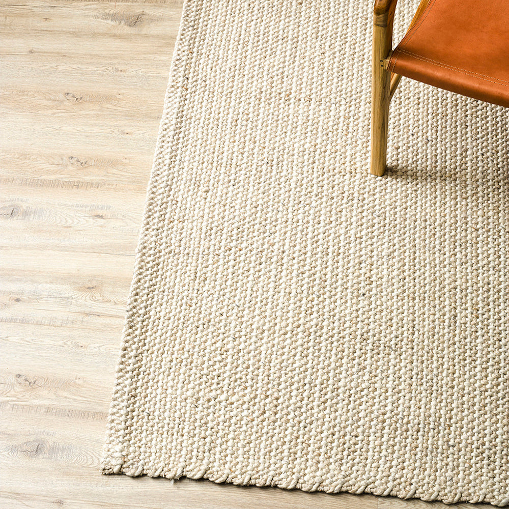 Kansas Floor Rug (Oat/Natural)