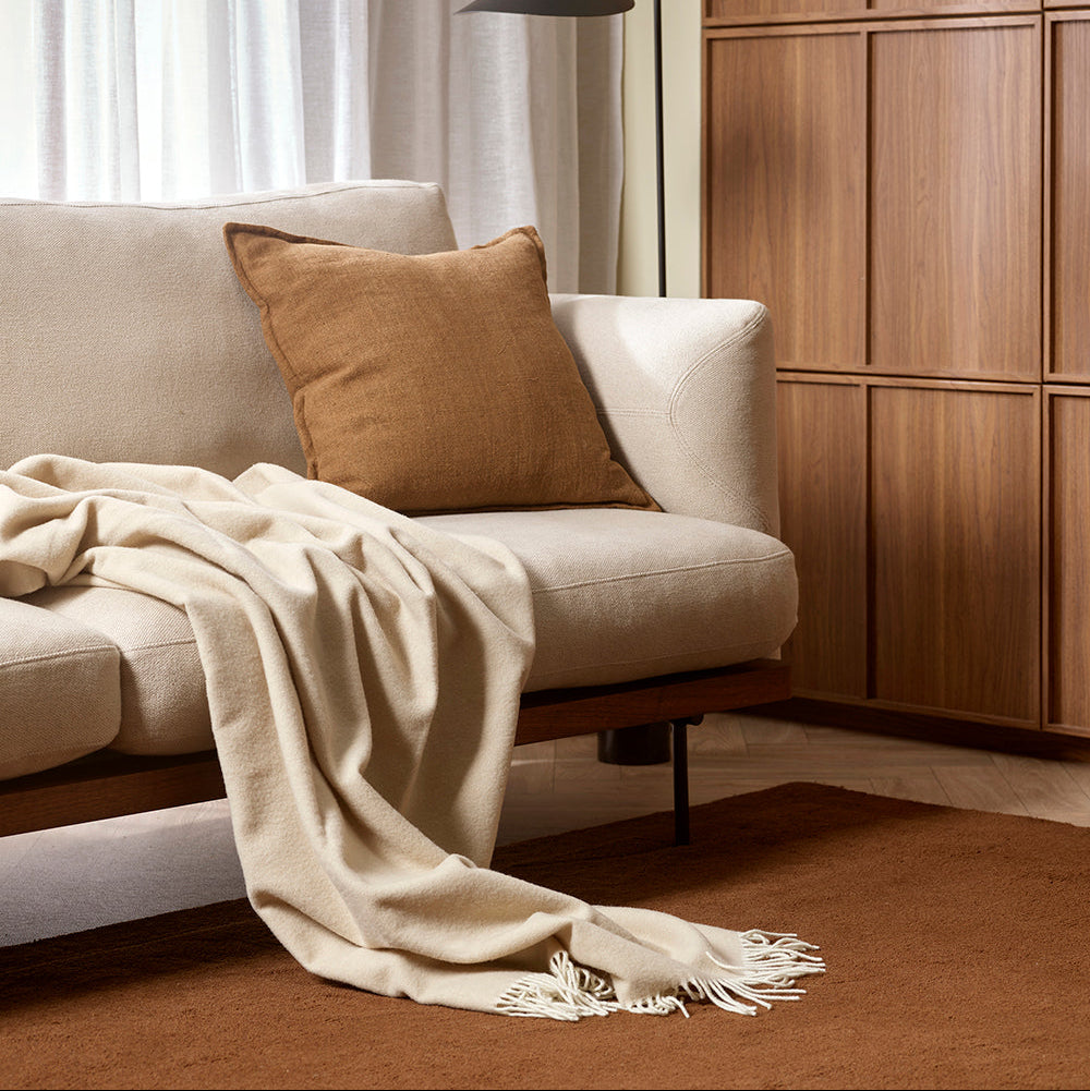 Mosman Oyster Throw Blanket