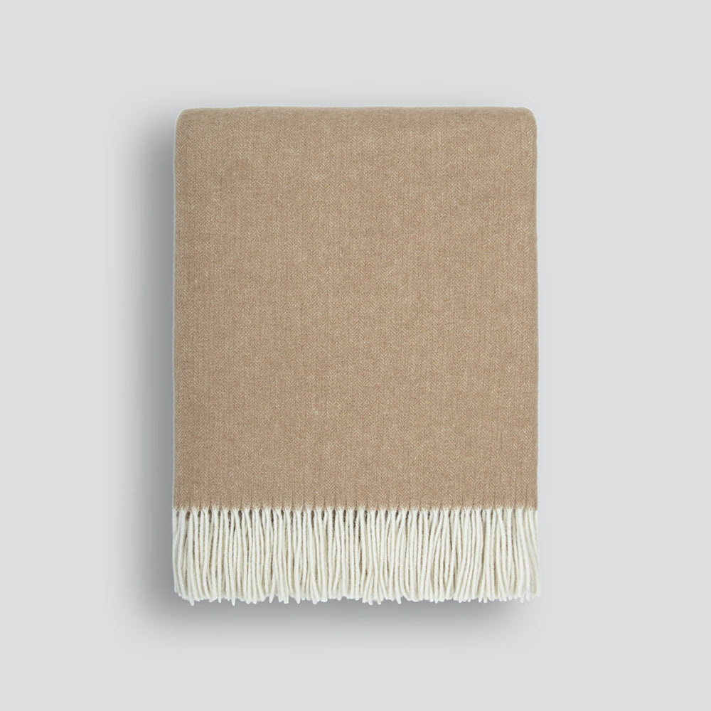 Mosman Sand Throw Blanket