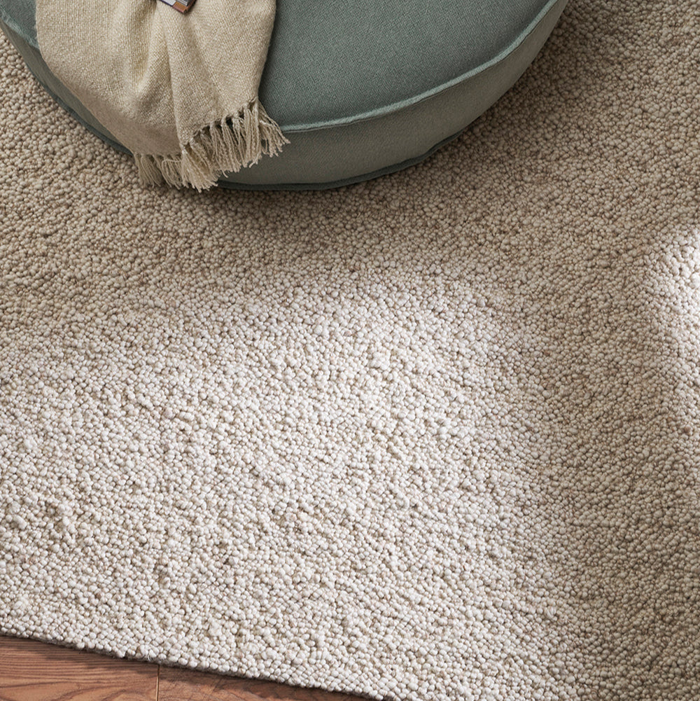 Boucle Floor Rug - Fawn