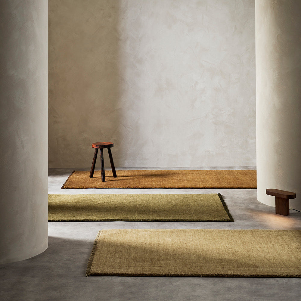 Moss Wool Floor Runner