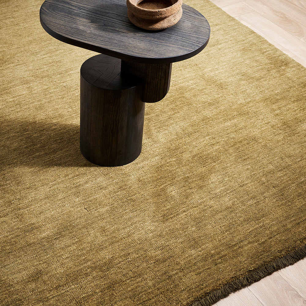 Moss Wool Floor Rug