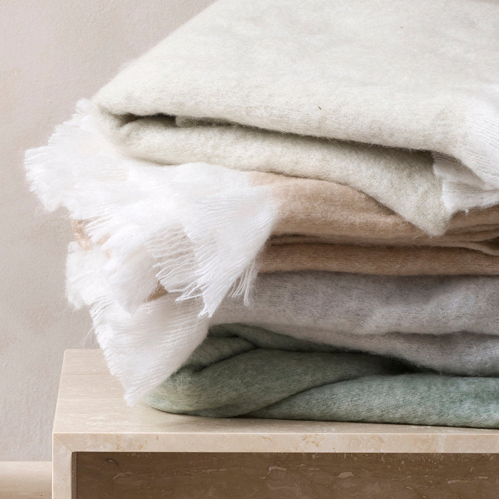 Clay Throw Rug Clay Wool Blend Throw - Corcovado