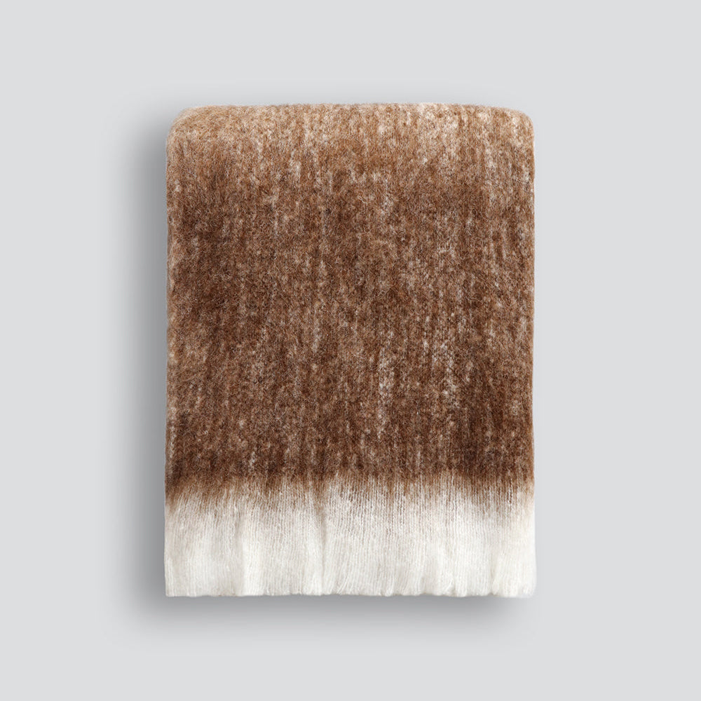 Copper Wool Blend Throw