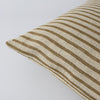 ochre stripe feather cushion from corcovado furniture store new zealand online