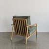 green velvet occasional chair from corcovado furniture store nz