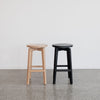 black wood bar stool kitchen stool black corcovado nz