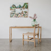 small dining table wood desk console table hallway table corcovado furniture auckland christchurch new zealand