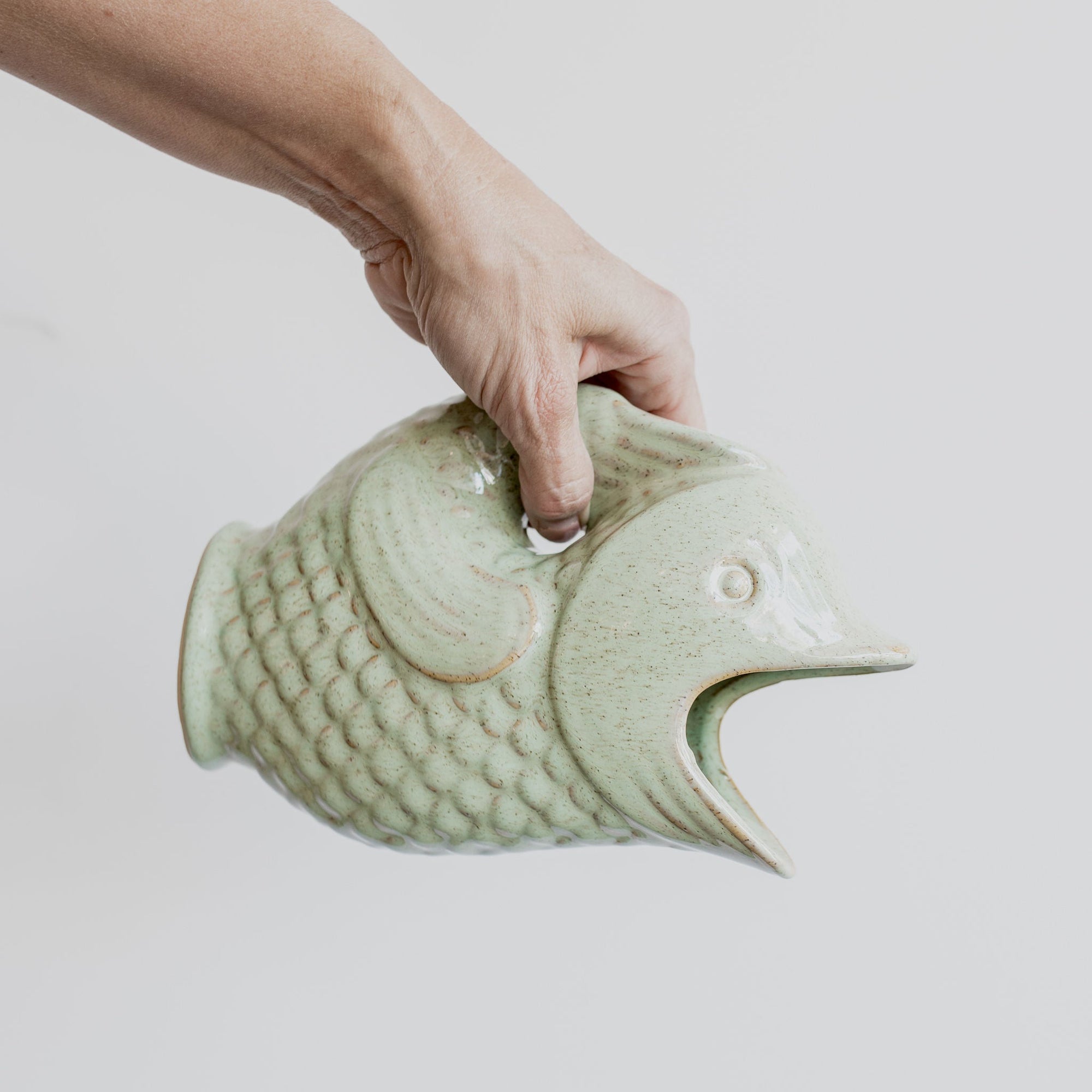 fish stoneware water jug corcovado furniture and homewares stock auckland and christchurch new zealand