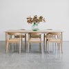 nz made dining table and modern wood dining chairs auckland furniture store corcovado furniture ponsonby
